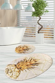 Mijölnir Juego de alfombras de baño Gold Pine Multicolor